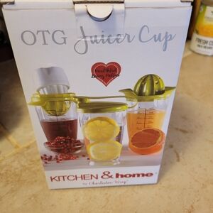 Juicer  with Green Accents